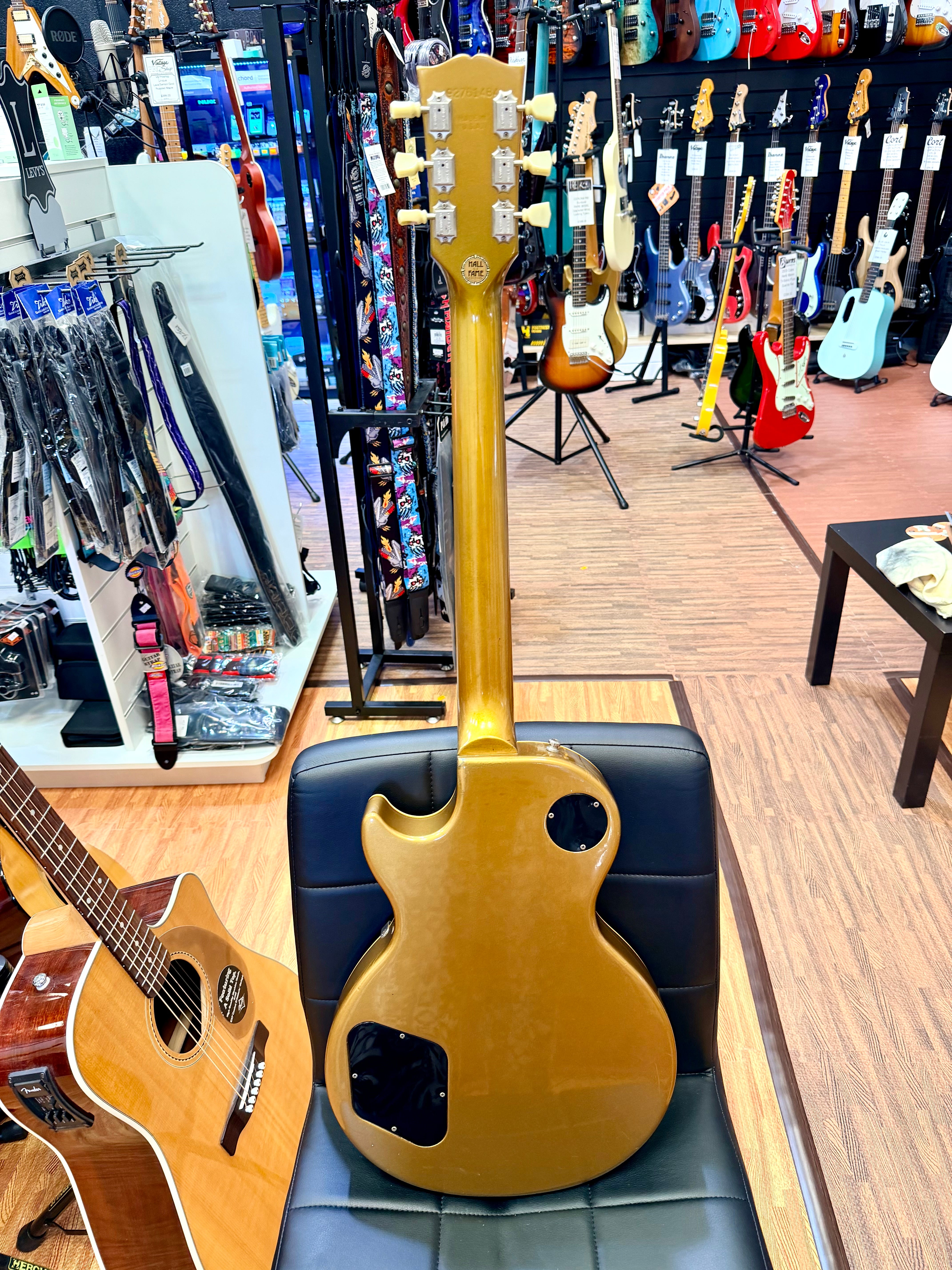 ✨RARE 1991✨ Gibson Les Paul Deluxe Hall Of Fame Edition~ Bullion Gold~ Limited!