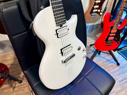 🔥 Enya Nova Go Sonic~ Pearl White~ Smart Electric Guitar~Speaker & FX + Bag 🔥