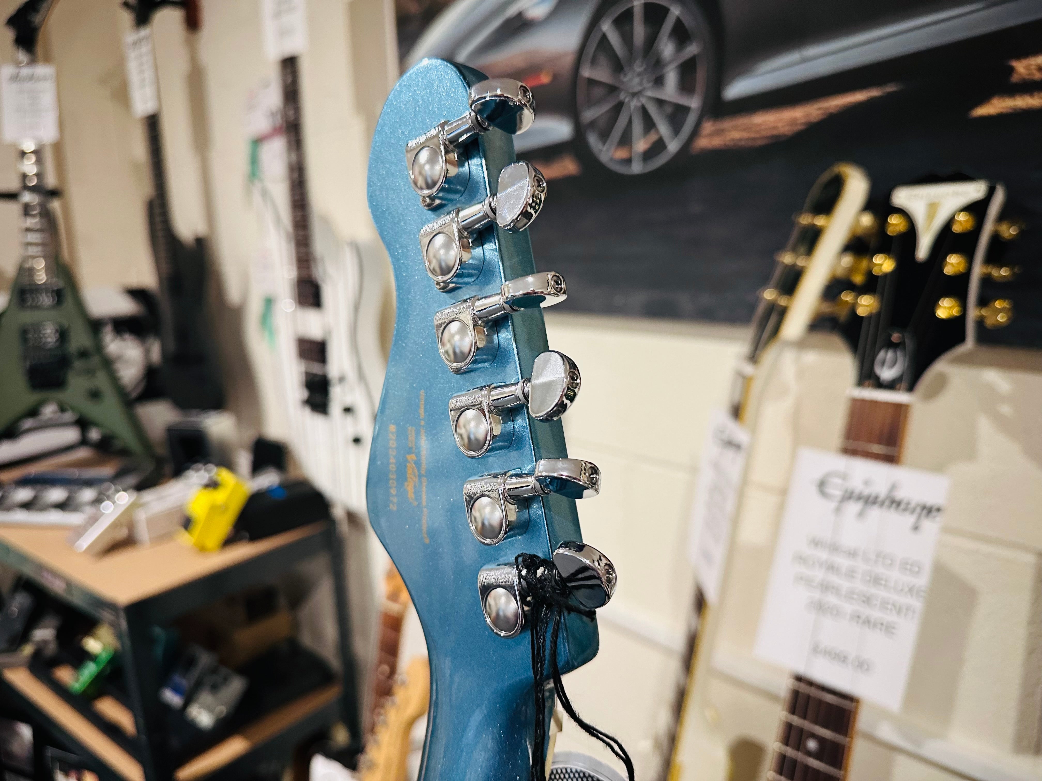 🌟 Vintage VSA550 Reissued Pretender Semi-Hollow~ Dave Grohl Foo Fighters 335 🌟