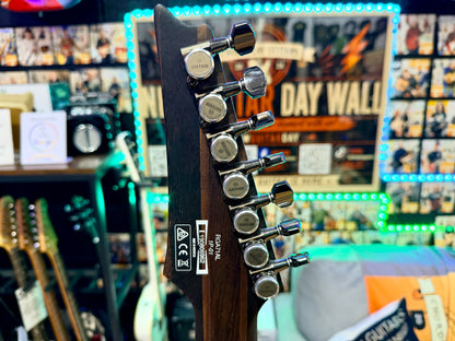 🔥2019🔥 Ibanez RGA71AL Axion Label 7 String~ Indigo Aurora Burst~ Bare Knuckle!