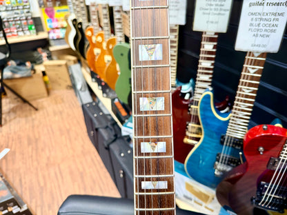 🔥GIBSON PICKUPS🔥 Epiphone Prophecy Les Paul Custom Plus GX~ Cherry Sunburst!