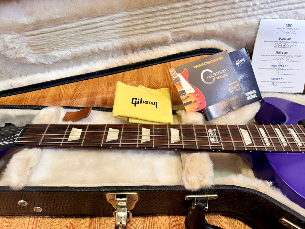 2014 Gibson USA Les Paul Futura 120th Anniversary~ Insane Plum & Hardcase
