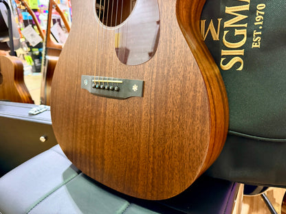 2024 Sigma S000M-15E All-Solid Mahogany Electro-Acoustic Guitar~ With Gig Bag