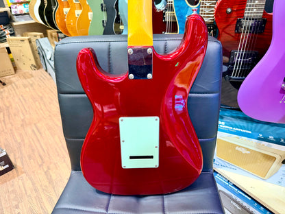 🔥RARE🔥 Vintage V6 ReIssued HH Electric Guitar Candy Apple Red Wilkinson Strat!