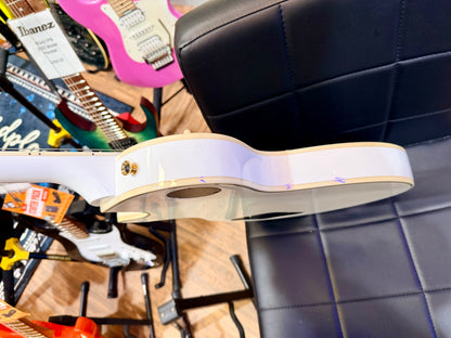 ⚡️MINT 2021⚡️ Epiphone Les Paul Custom Guitar~ Alpine White~ Inspired By Gibson!