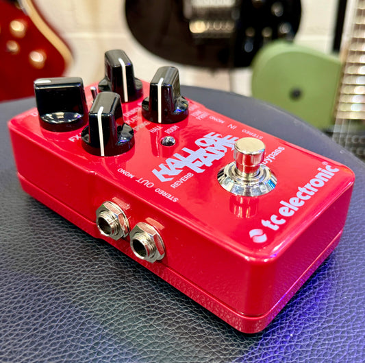 🎸MINT🎸 TC Electronic Hall Of Fame Reverb Pedal~ Guitar Effects Unit!