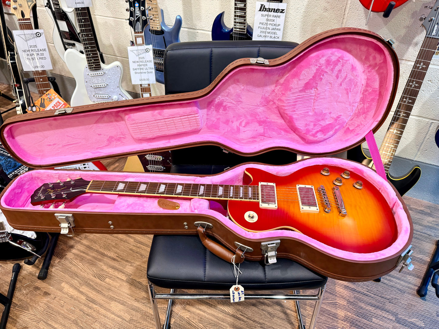 🌟GIBSON PICKUPS🌟 Epiphone 1959 Les Paul Standard Outfit~ Cherry Sunburst ‘59