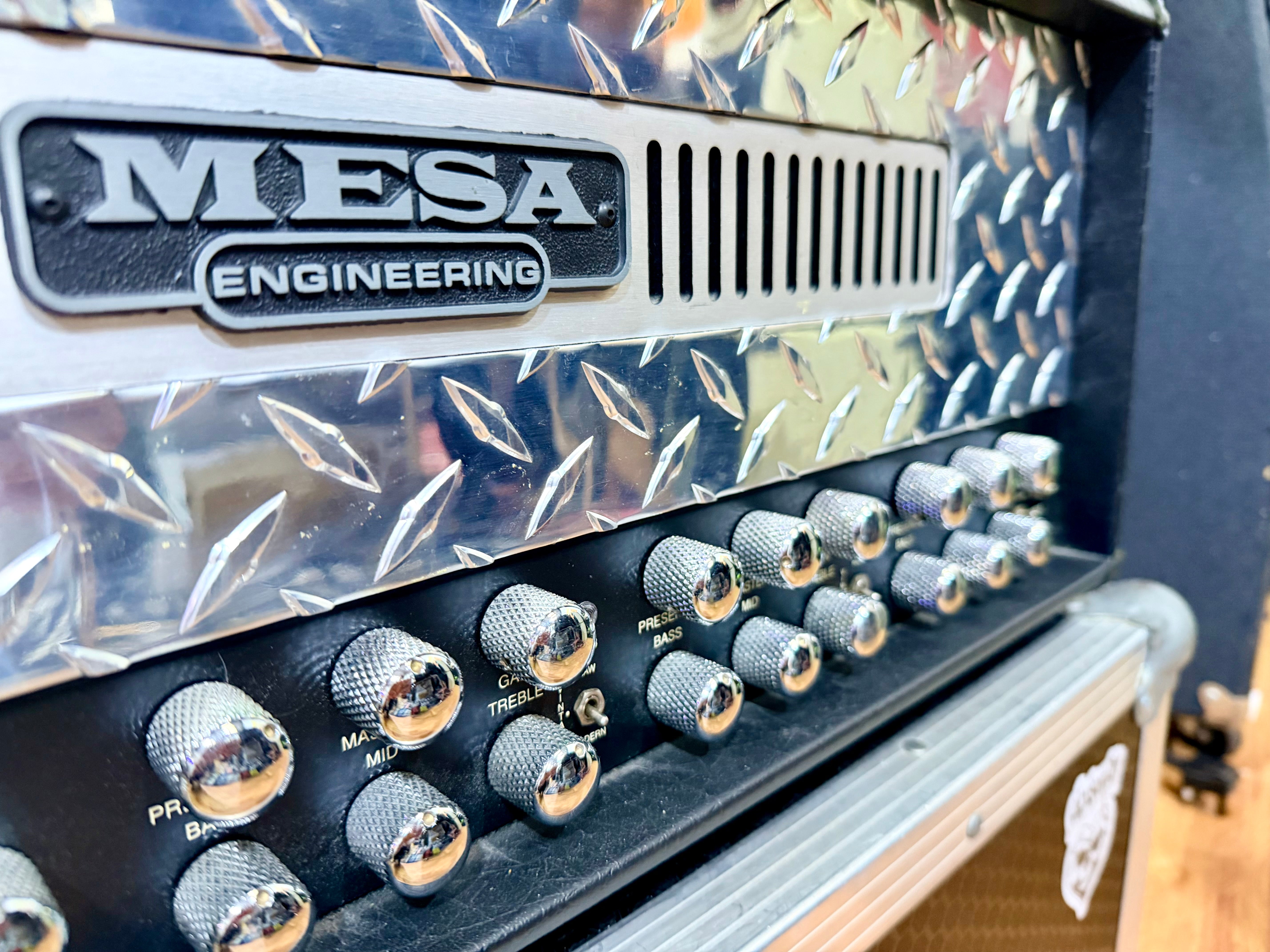 🔥 Mesa Boogie Dual Rectifier Solo Head Amplifier 100W Valve Amp + Case 🔥