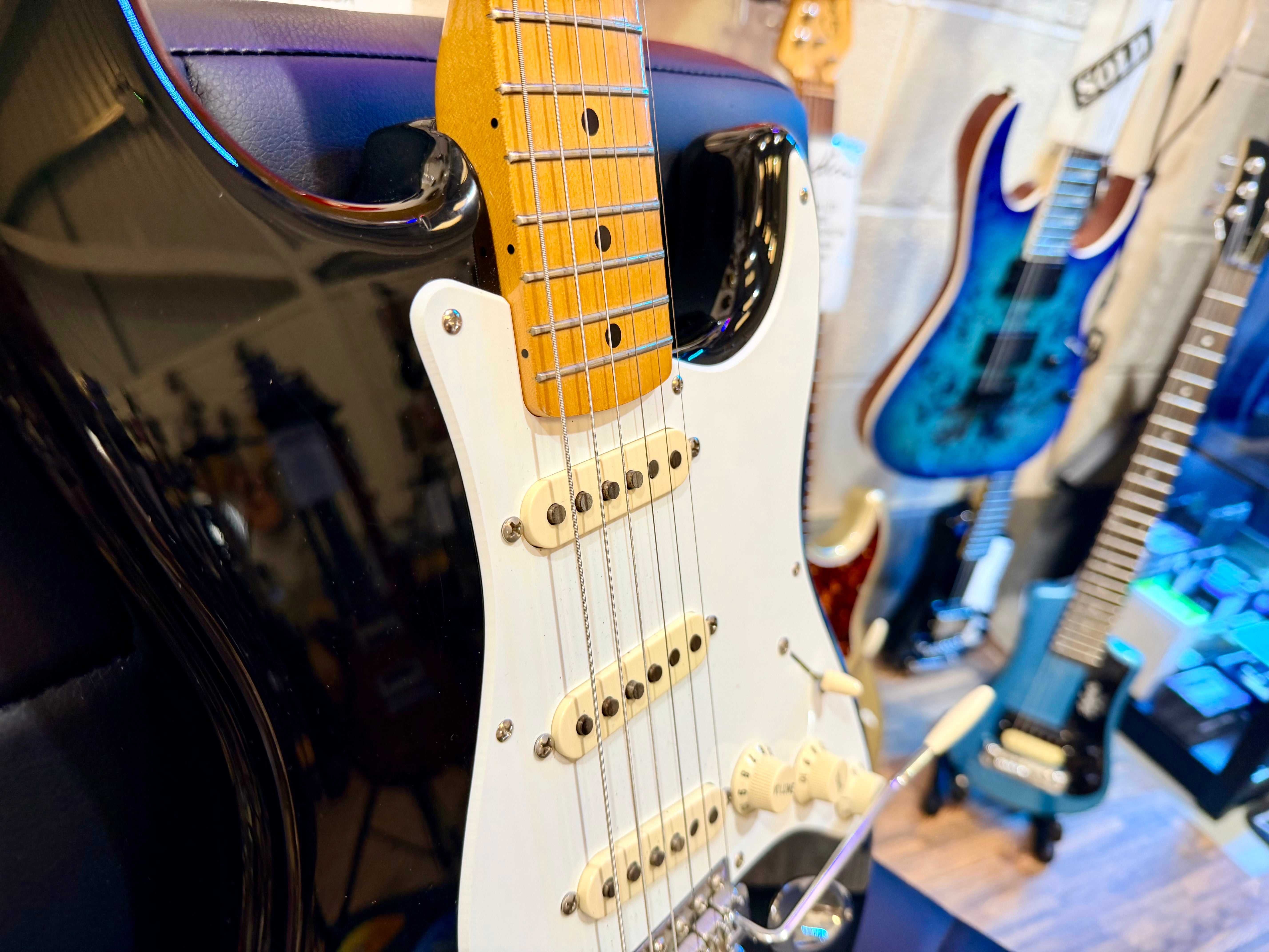 🌟2009🌟 Fender Classic Series '50s Stratocaster~ Mexican Strat~ Gloss Black!