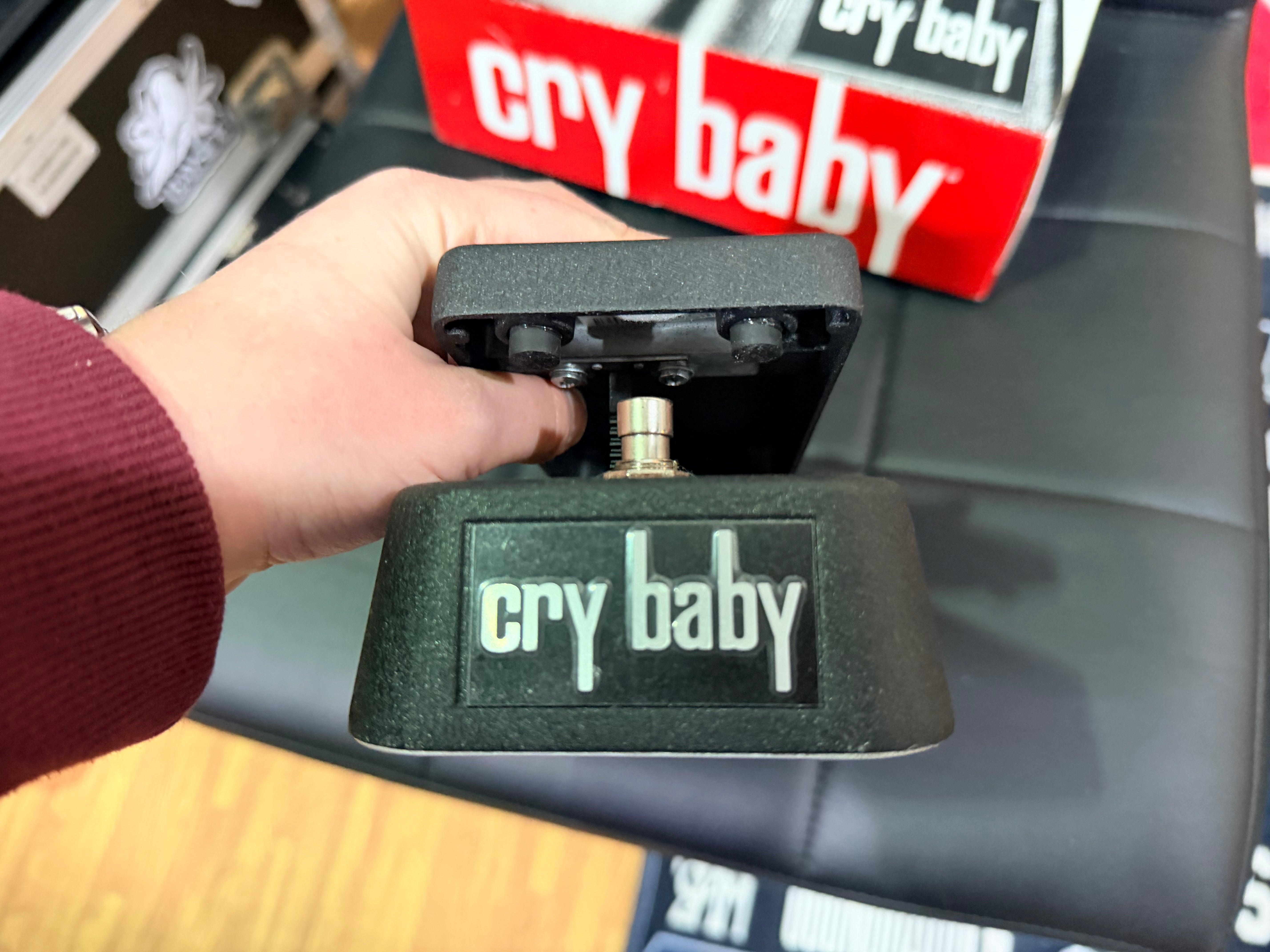 🎸 Jim Dunlop GCB95 Cry Baby Original Wah Guitar Effects Pedal - Black 🎸