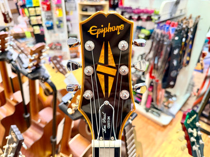 🔥2025🔥 Epiphone Les Paul Custom Widow Orange Burst~ Inspired by Gibson + Bag!