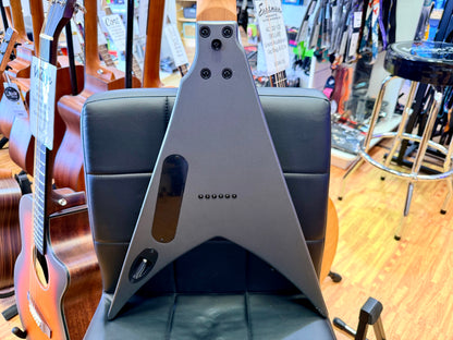 ⚡️NEW⚡️ Spira V-400 Satin Black Electric Guitar~ HH Locking Tuners~ Flying V!