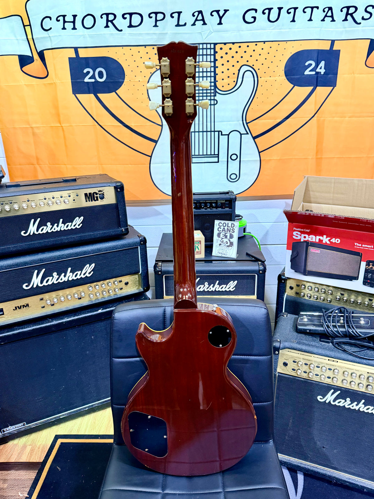 🇯🇵1996🇯🇵 Orville LPS-80F Les Paul Deep Cherry Tiger Top MIJ Japan Import!