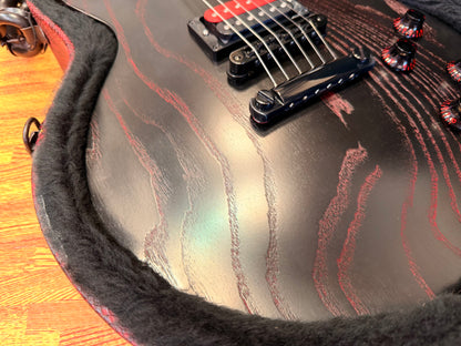 🔥RARE🔥 2003 Gibson Les Paul Voodoo Limited Run~Ebony + JuJu + Snakeskin Case!