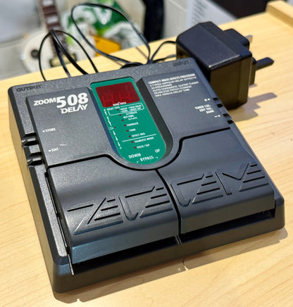 🎸 Zoom 508 Guitar Echo/Delay Pedal~ Effects Unit~ Excellent Condition! 🎸