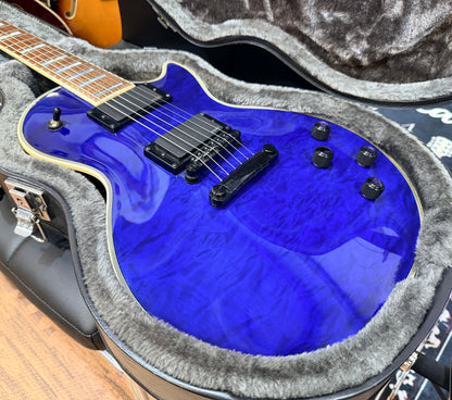 🔥2019🔥 Epiphone Les Paul Prophecy Custom Plus EX~ Midnight Sapphire~ EMG P’Ups