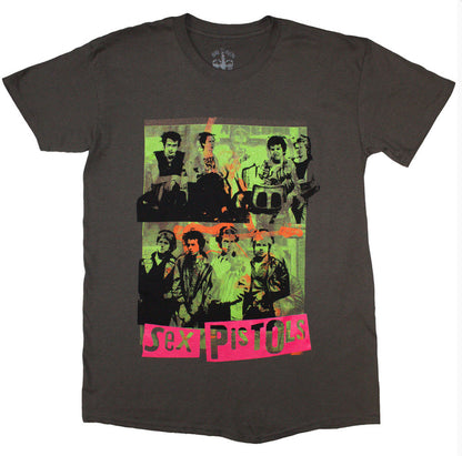 The Sex Pistols Band Montage Unisex T-Shirt~ Official Licensed Unisex Band Merchandise FREE POST