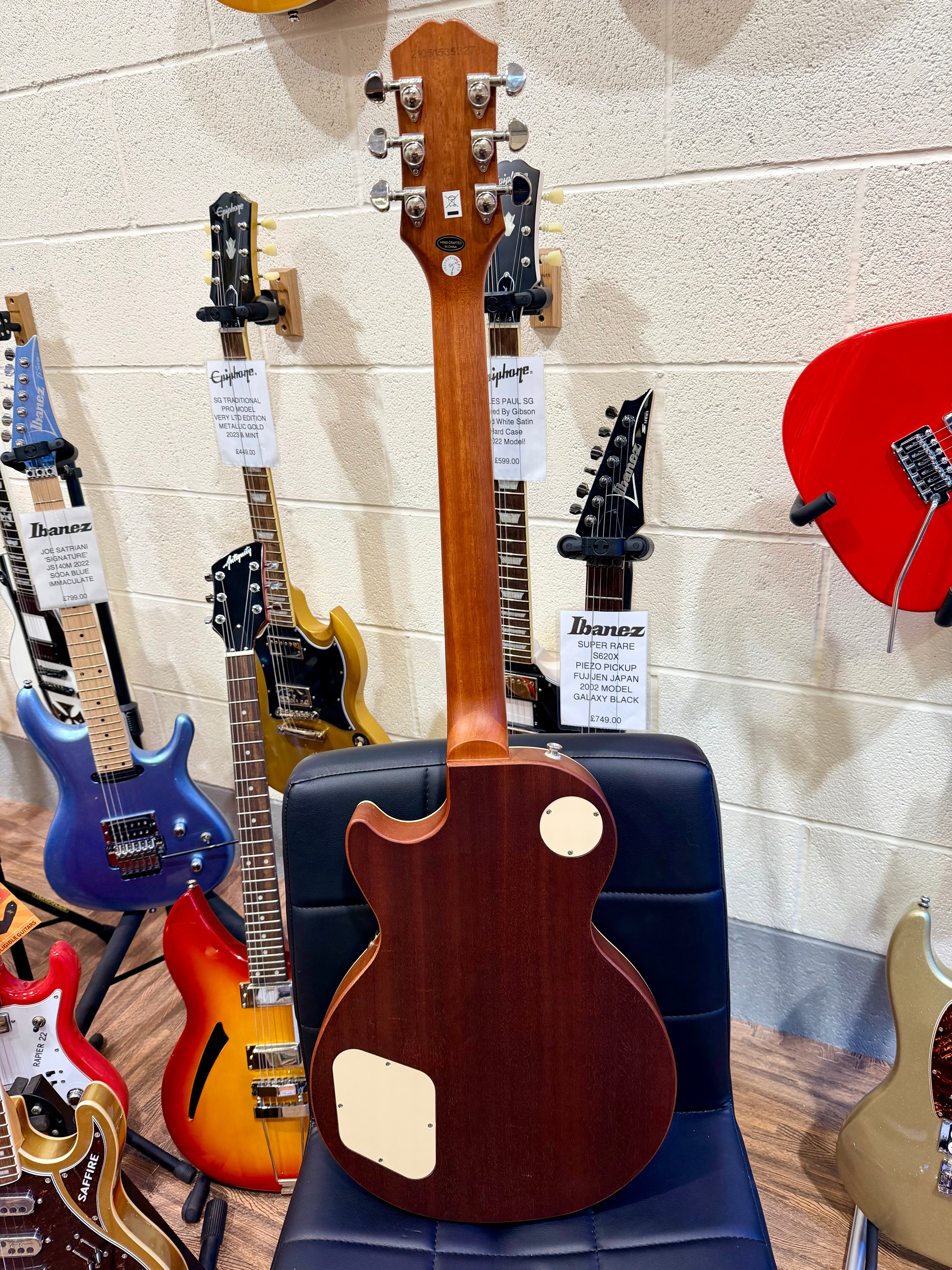 🌟2021 UPGRADED🌟 Epiphone Les Paul Classic Worn Metallic Gold~ Iron Gear P’ups!