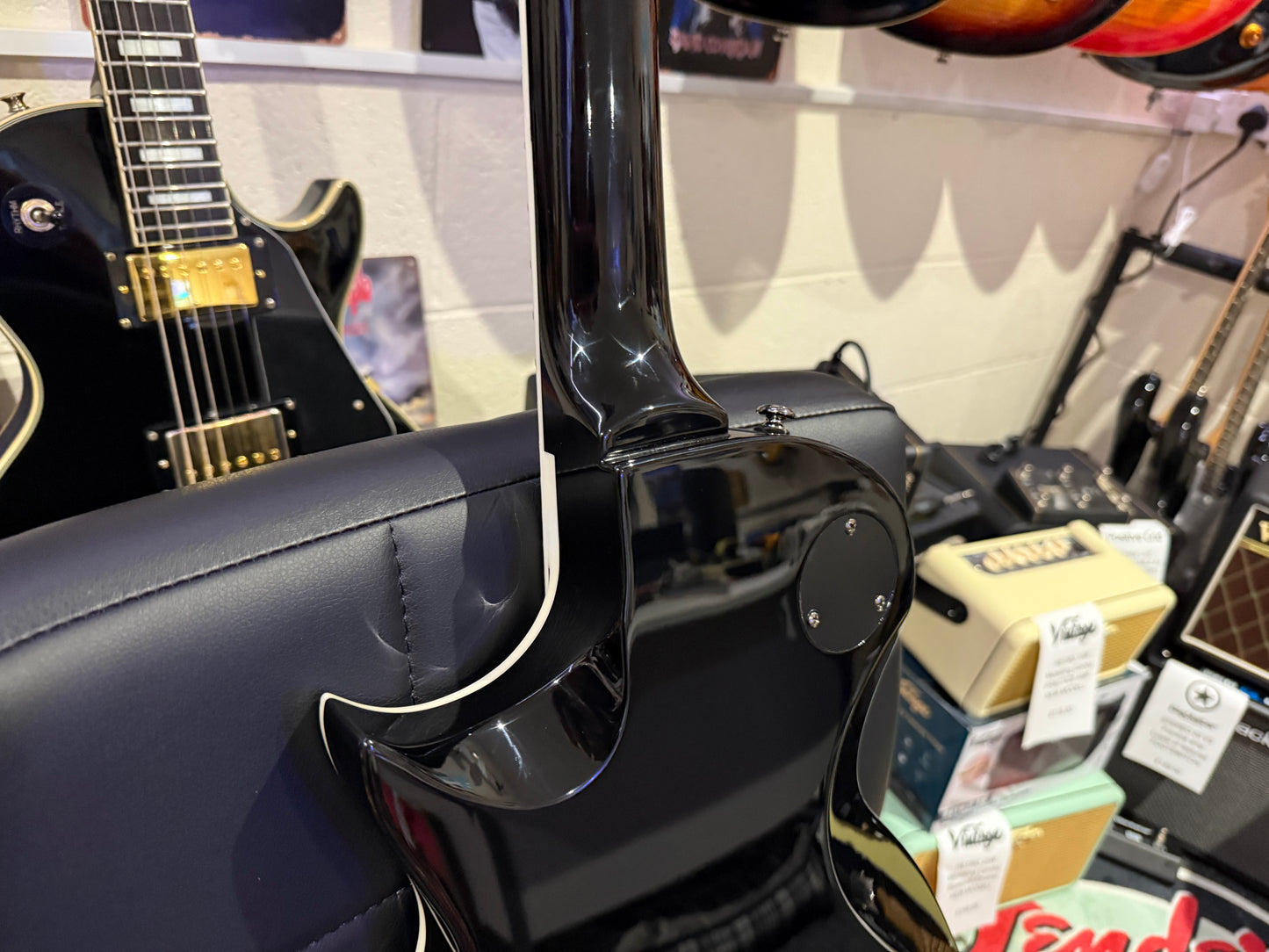 🔥ACTIVE PICKUPS🔥 ESP LTD EC-331 Electric Guitar~ Gloss Black~ Set Neck!