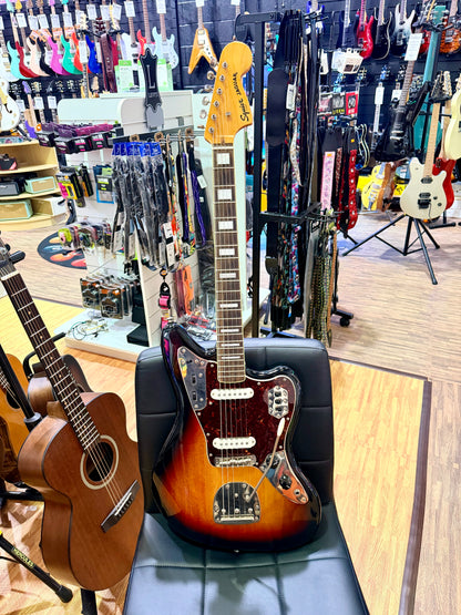 ✨2019✨ Fender Squier Classic Vibe '70s Jaguar~ 3-Tone Sunburst~ Electric Guitar