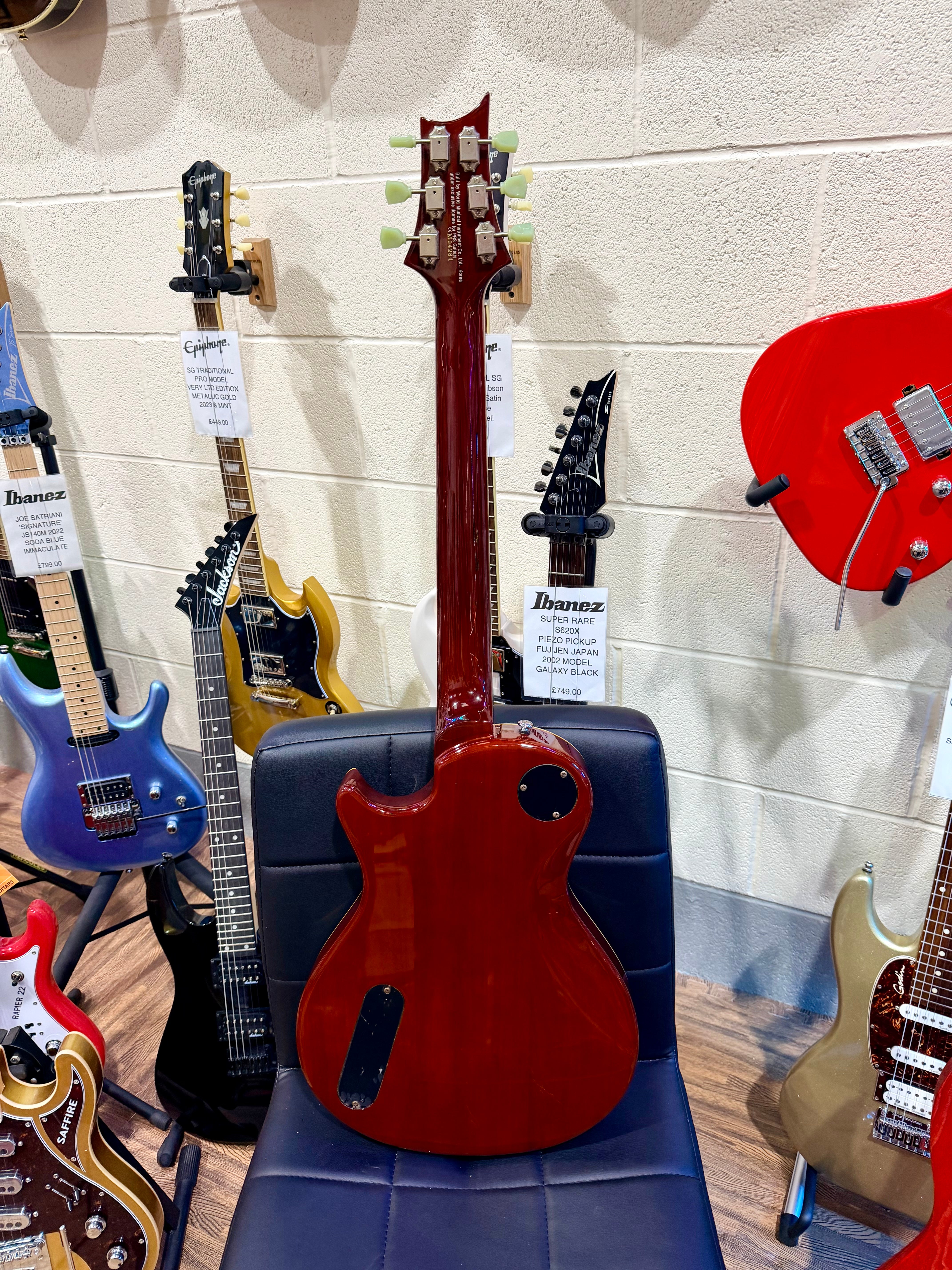 🌟2012🌟 PRS SE Bernie Marsden 245 Singlecut~ Vintage Sunburst~ With Gig Bag!