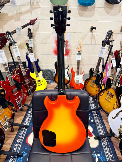 🐯 Edwards ESP E-SR-Kellogg Orange Tiger~ Sukeroku Ken Yokoyama~Made In Japan 🐯