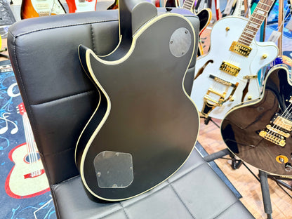 🔥B-STOCK DEAL🔥 NEW Vintage V100 VMX Electric Guitar~ Satin Black Les Paul!