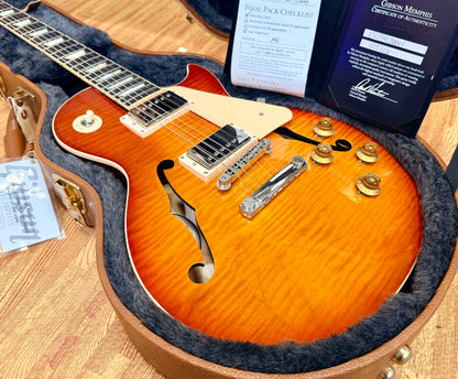 🔥RARE🔥 Gibson Memphis ES-Les Paul 2014~ Honey Burst Semi-Hollow~ USA + Case/COA