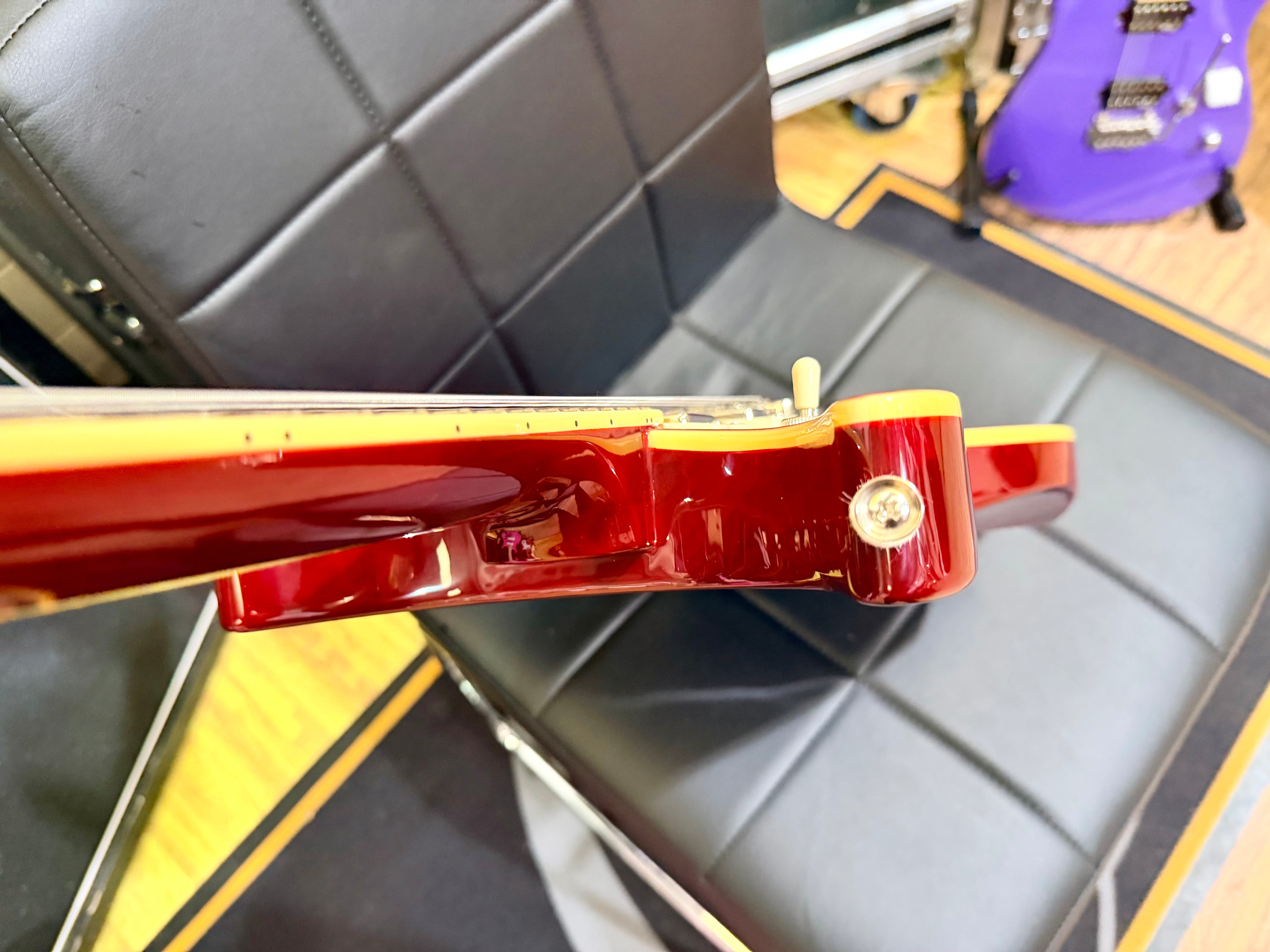 🍒2019🍒 Epiphone DC PRO Black Cherry Electric Guitar~ Ex-Demo~ Mint!