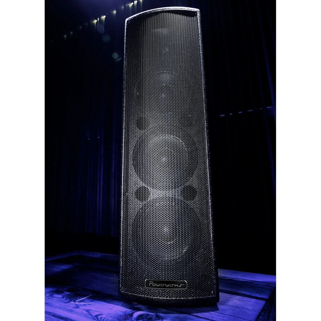 PowerWerks Active PA Column 120W Bluetooth Speaker Busker Band PA Solo Disco DJ