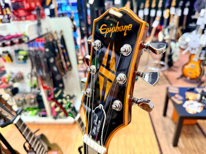 🔥2025🔥 Epiphone Les Paul Custom Widow Orange Burst~ Inspired by Gibson + Bag!