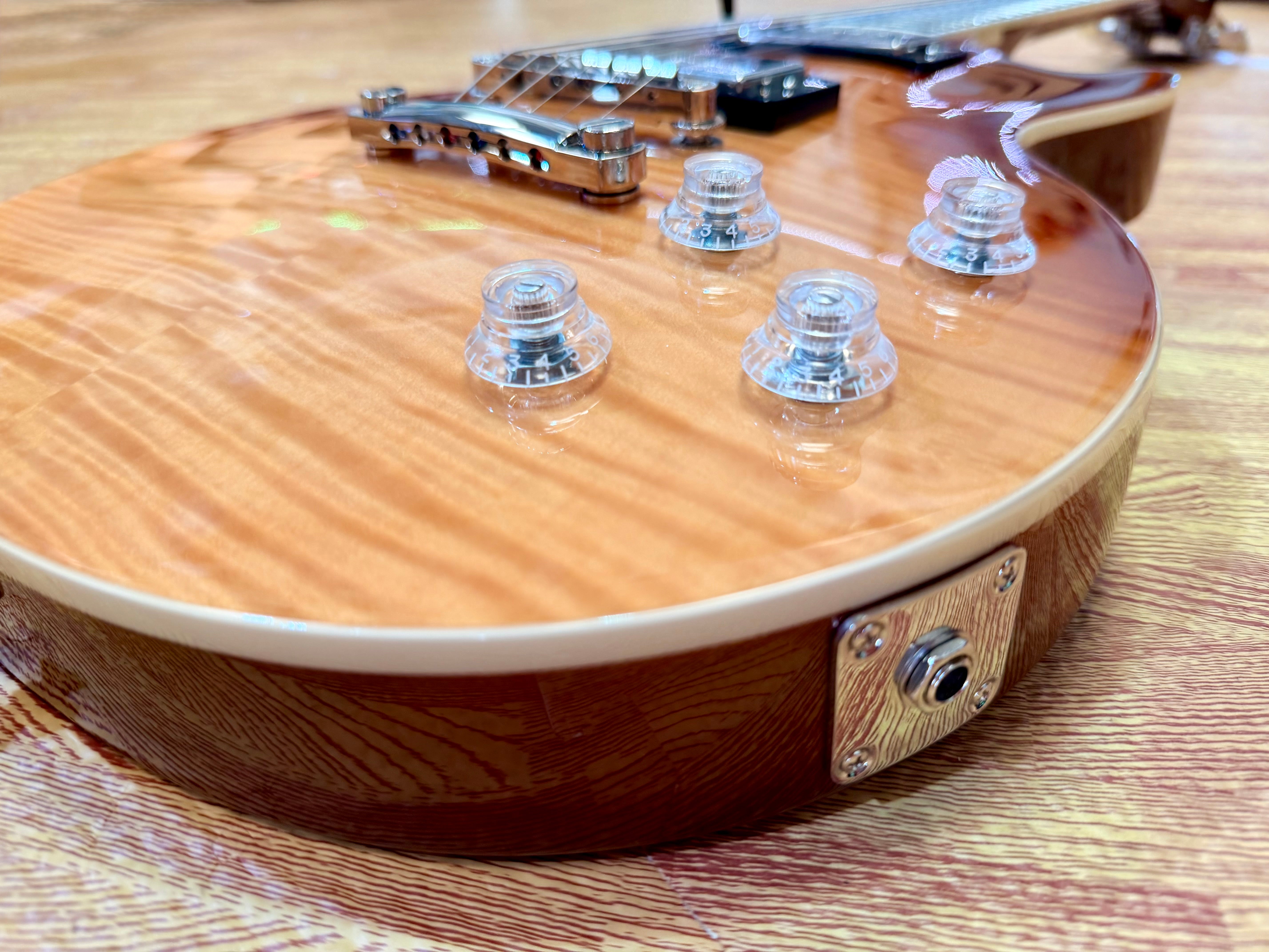 🌟2022🌟 Epiphone Les Paul Modern Figured~ Caffe Latte Fade~ Immaculate Condition