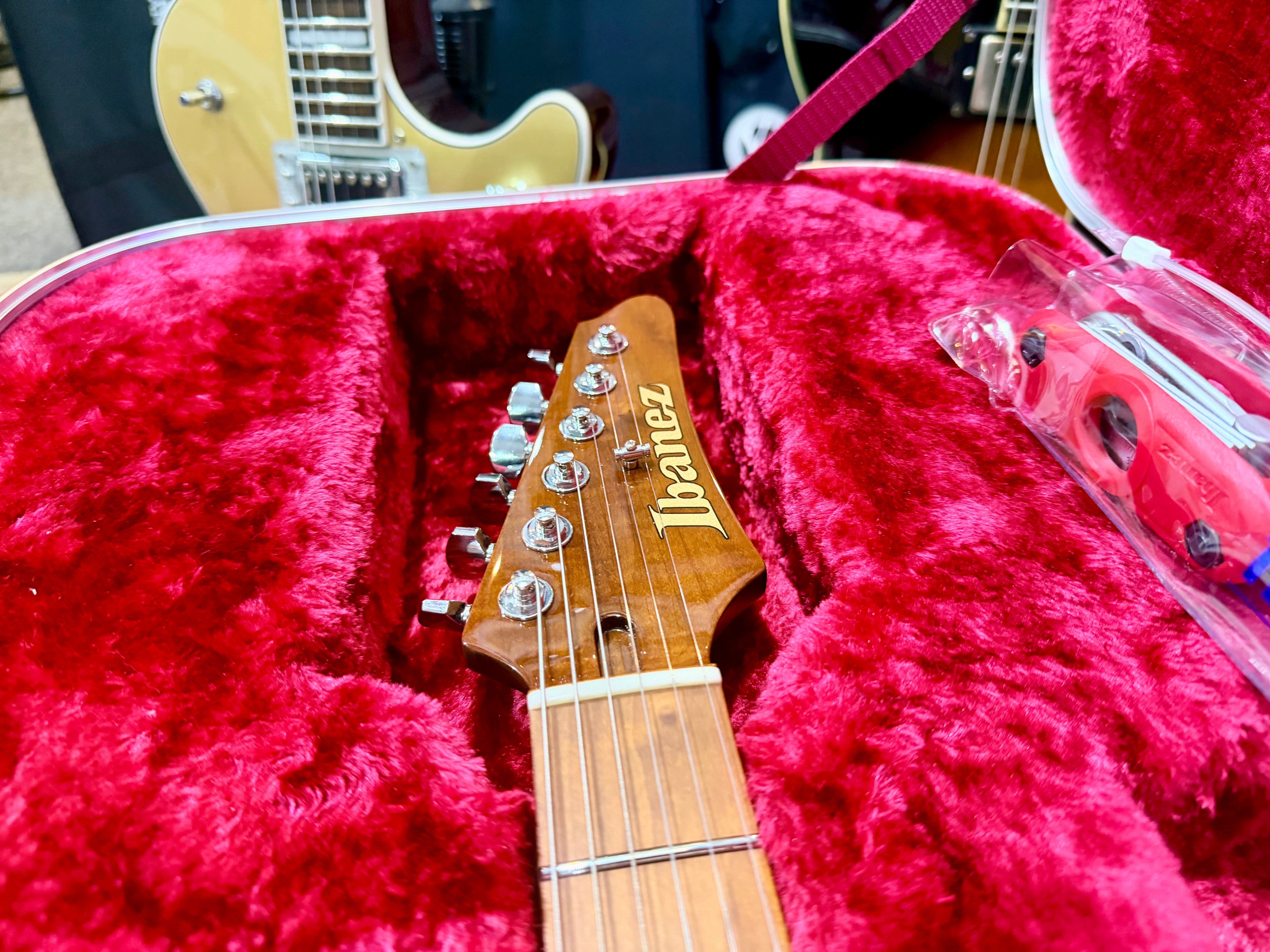 🔥MINT🔥 Ibanez AZ2407F Prestige In Sodalite Blue~ Japan Made + Hard Case~ 2023