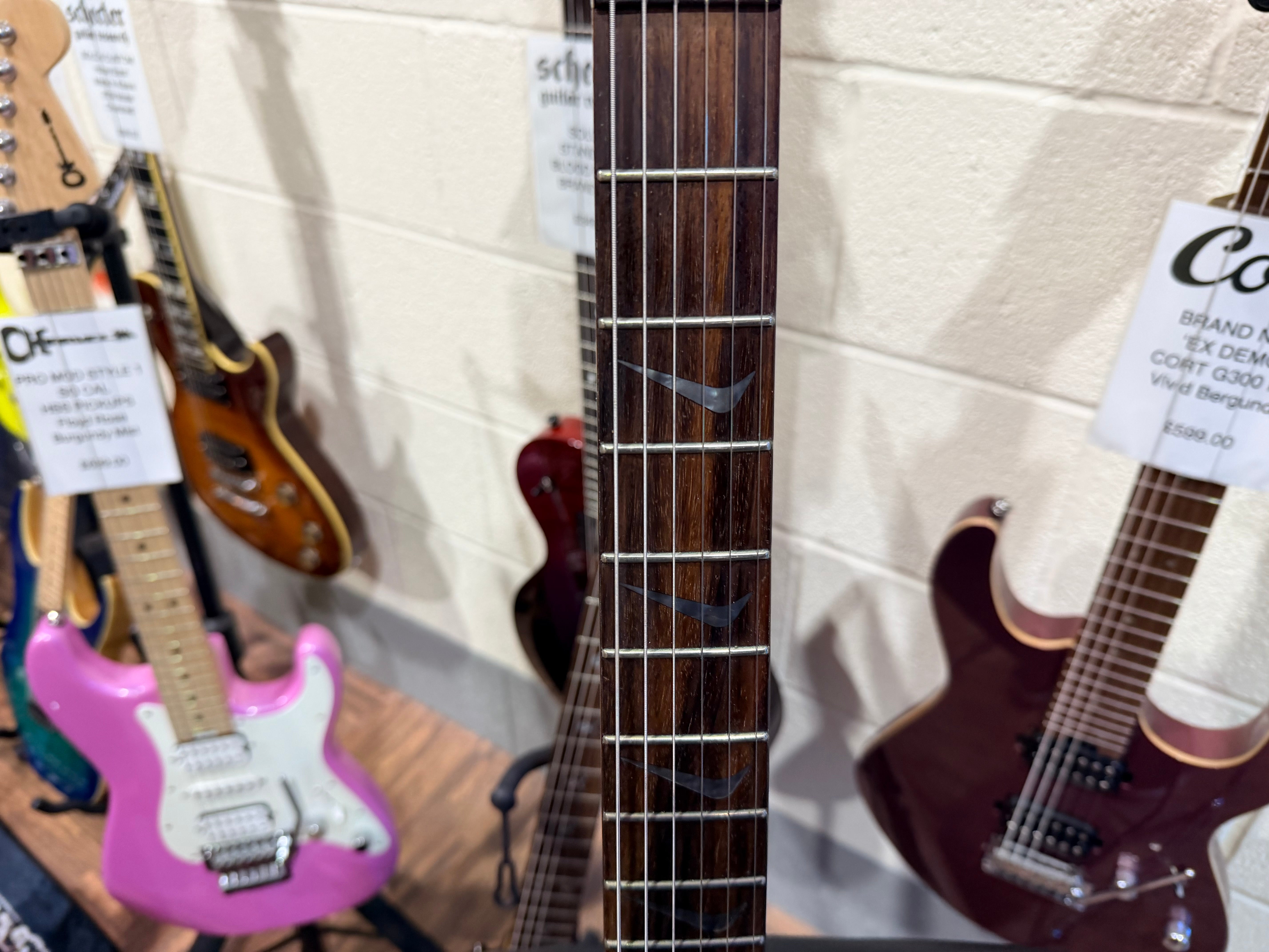 🔥KOREA 2015🔥 Cort KX Custom Electric Guitar~ Flamed Maple Trans Blue~ Rare!