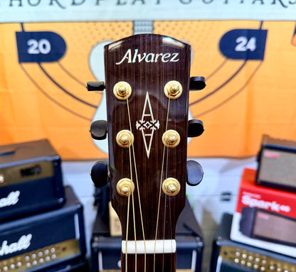 🌟2020🌟 Alvarez MFA66SHB Masterworks OM Folk Acoustic Guitar~ Shadowburst!