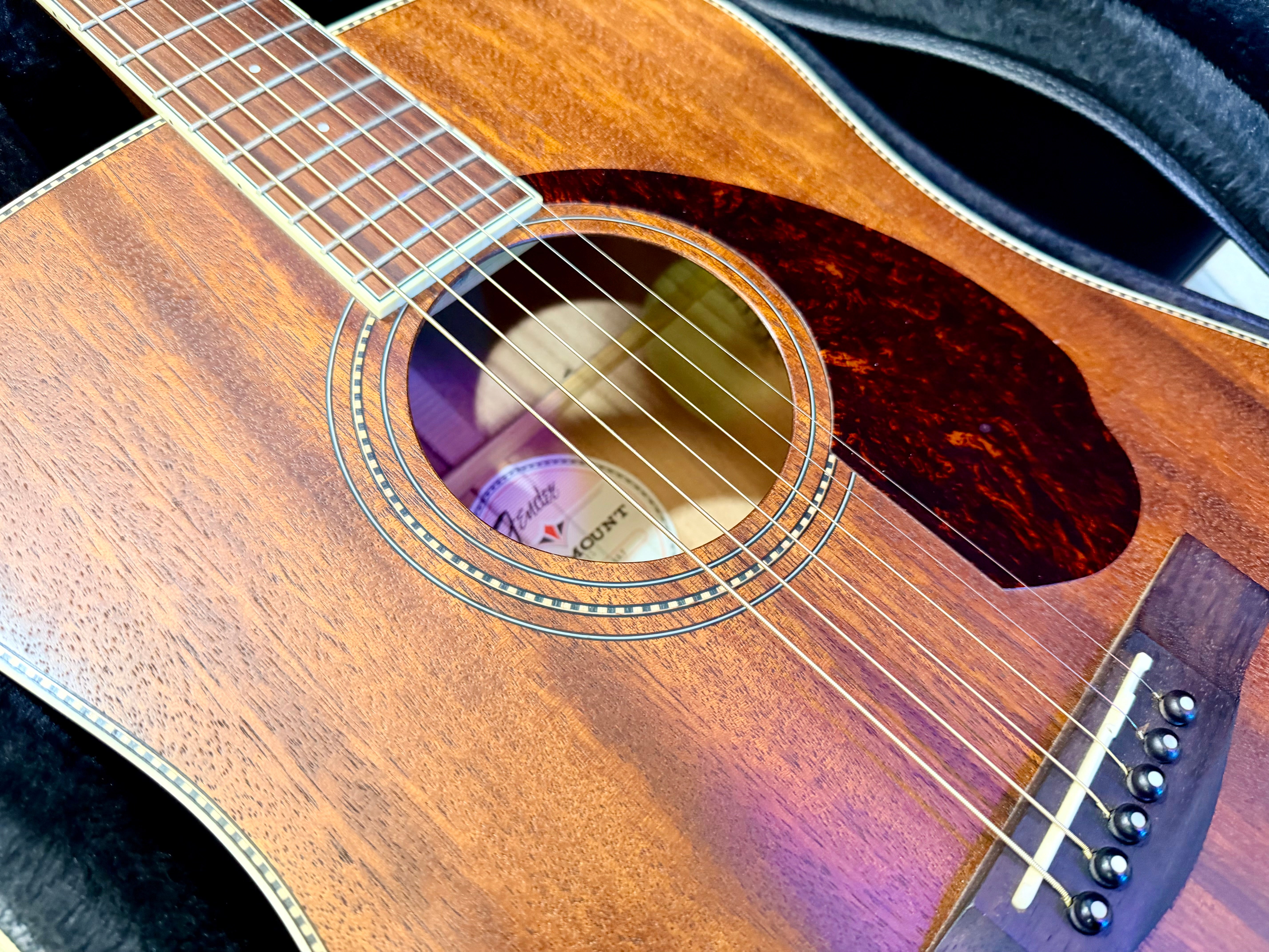 🔥MINT🔥 Fender PM-1 Standard Dreadnought NE~ All-Mahogany Edition~ Hard Case!