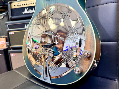 🔥NEW🔥 Ortega Americana Series RRG30E-DD Electro-Acoustic Resonator~ Denim!