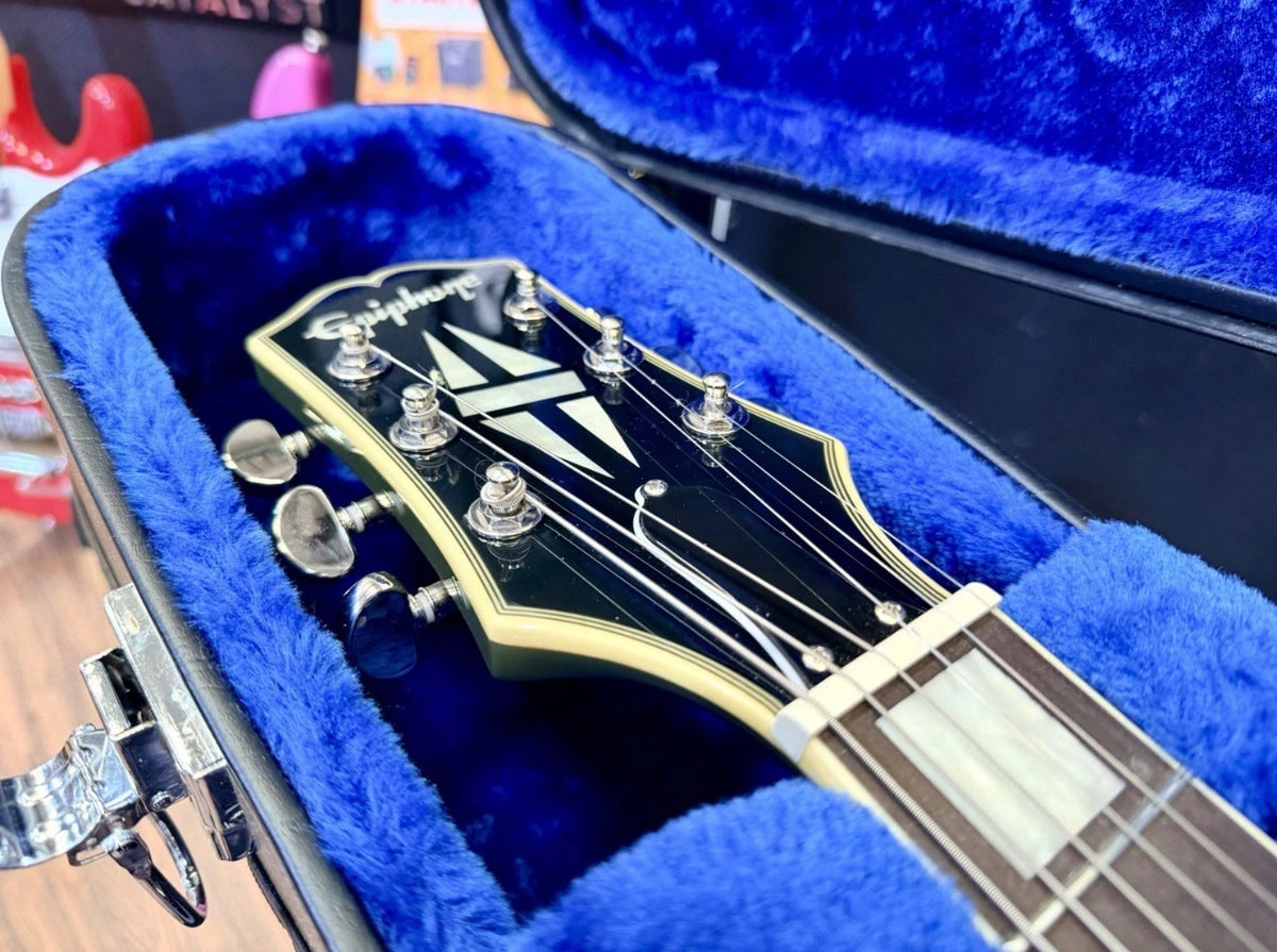 ⚡️2023⚡️ Epiphone Shinichi Ubukata ES-355 Olive Drab~ Inspired By Gibson Custom!