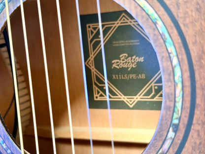 ⚡️NEW⚡️ Baton Rouge X11LS/PE-AB Parlour Electro Acoustic~ Rechargeable Pickup!