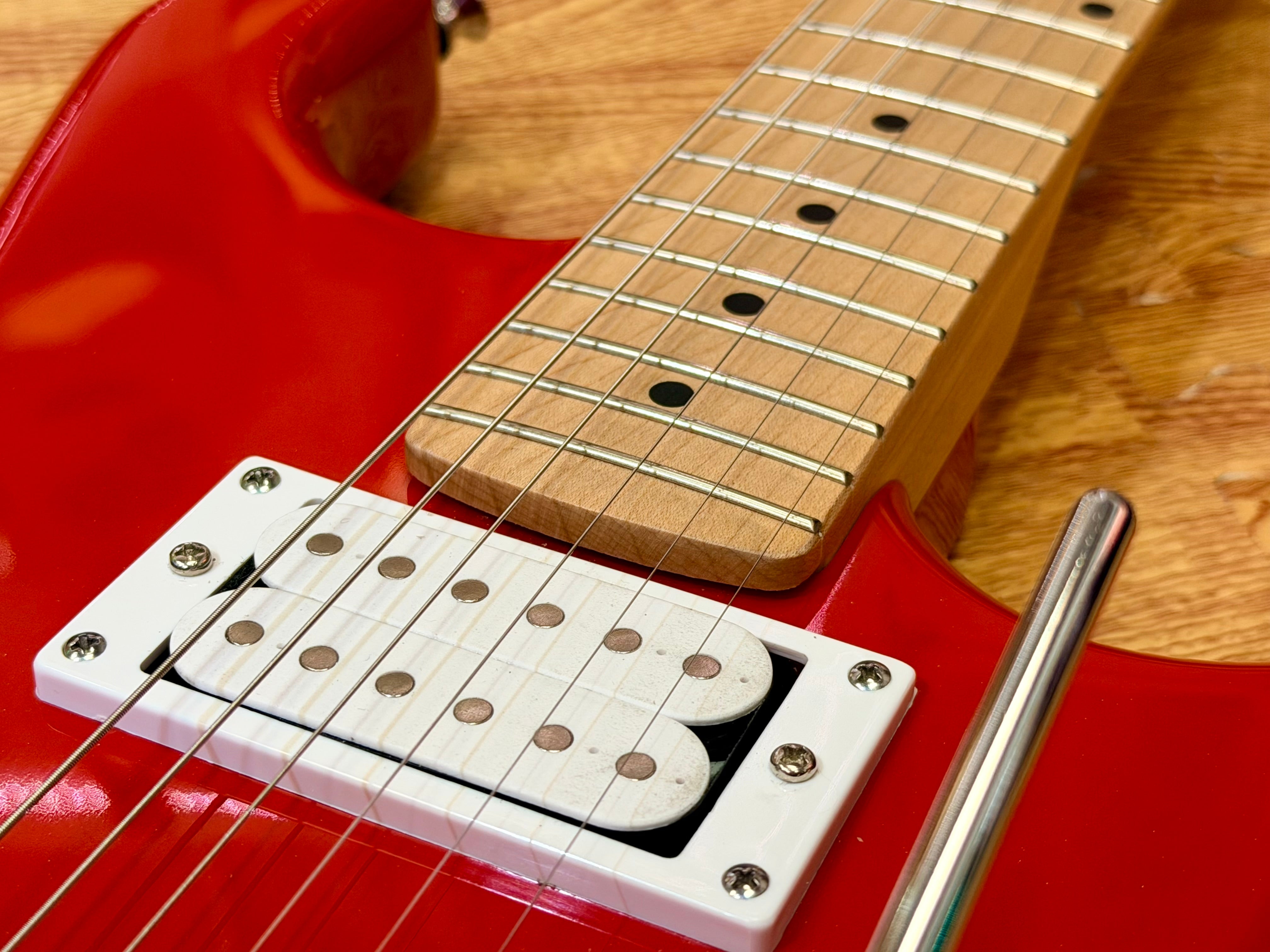 🔥2021🔥 Kramer Pacer Classic FR Special~ Scarlet Red Metallic~ Floyd Rose HH!