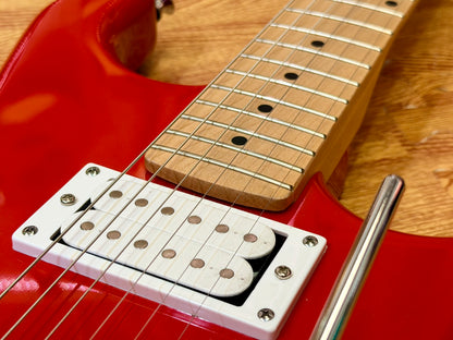 🔥2021🔥 Kramer Pacer Classic FR Special~ Scarlet Red Metallic~ Floyd Rose HH!
