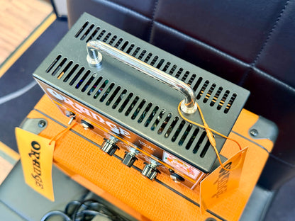 🔥MINI STACK🔥 Orange Micro Dark 20W Valve Guitar Amp Head + PPC108 Cab + Bag!