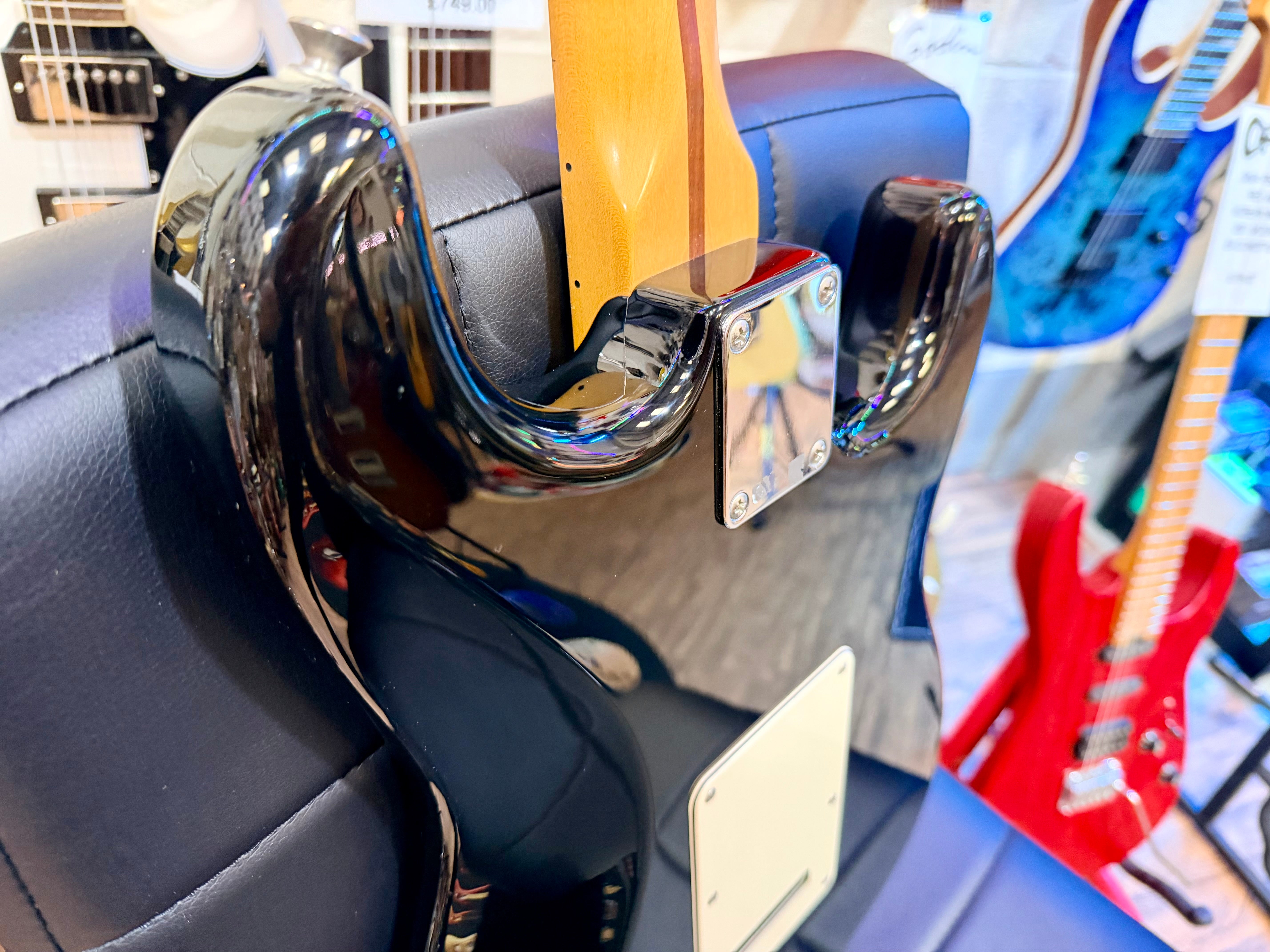 🔥LEFTY🔥 Fender Mexican Standard Stratocaster Left Handed~ Black~ 2008 Strat!