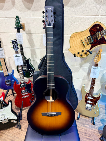 🔥2025🔥 Enya EA-X1 Pro EQ Electro-Acoustic Guitar~ Vintage Sunburst~ Smart Guitar