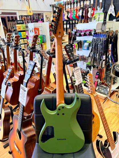 ⚡️NEW⚡️ Spira S-400 Satin Dark Green~ Electric Guitar HH~ Locking Tuners~ 2026!