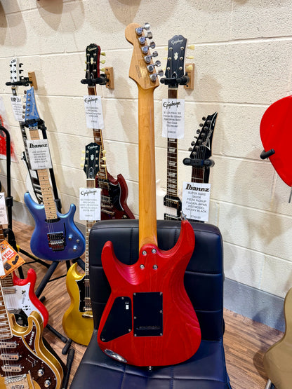 🔥KOREAN🔥 Charvel Pro-Mod DK24 HSS 2PT CM Red Ash~ Seymour Duncan~ 2021 MIK!