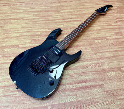 🔥RARE🔥 2005 Fernandes Revolver Pro Sustainer~ Floyd Rose~ Metallic Gunmetal!