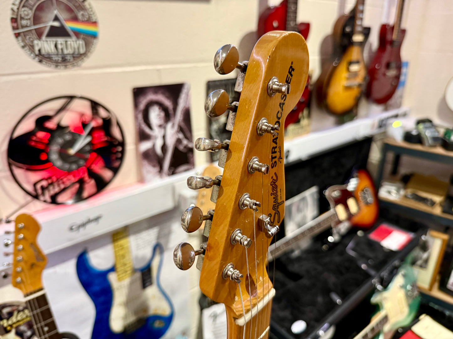 🌟 1983 JAPANESE VINTAGE 🌟Fender Squier JV Stratocaster~ 57 Spec~ Vintage White