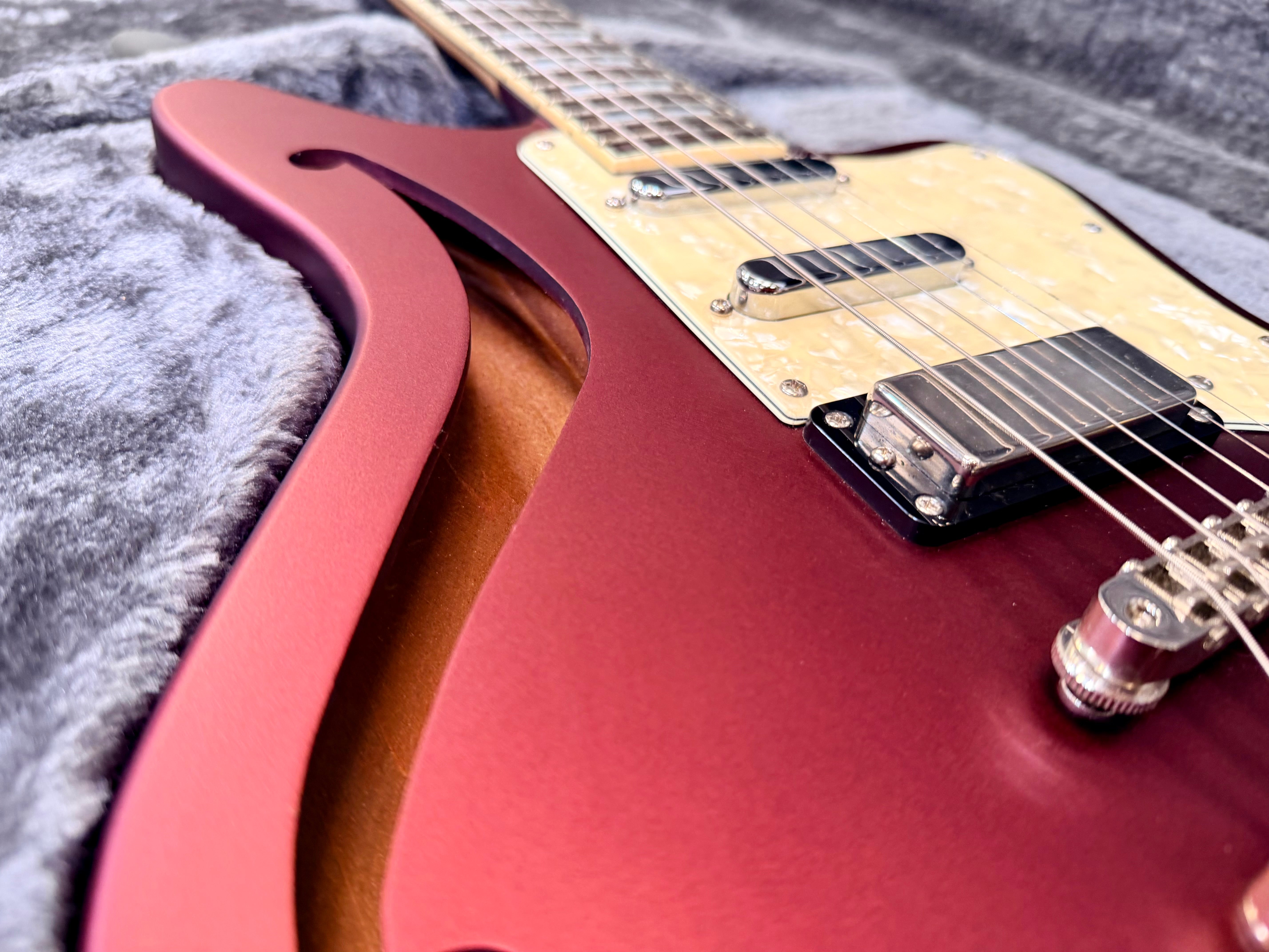 ✨1/50✨ D'Angelico Deluxe Bedford SH Limited Edition Matte Wine Semi Hollow!