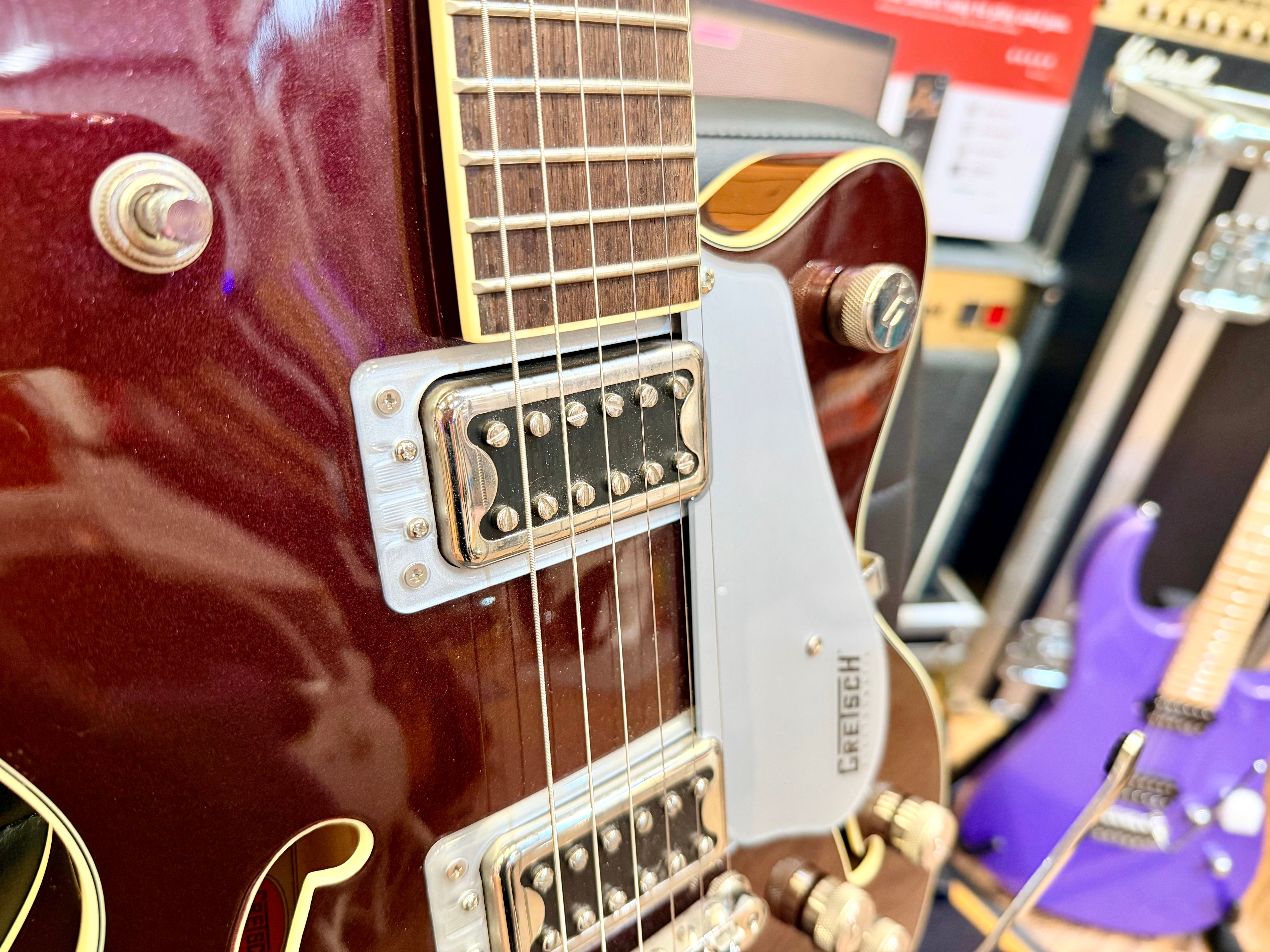 🍒2022🍒 Gretsch G5655T Electromatic Center Block Jr. Dark Cherry Metallic!